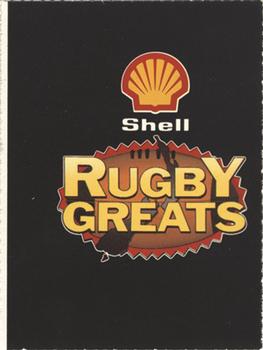 1992 Shell Rugby Greats #24 Michael Jones Back